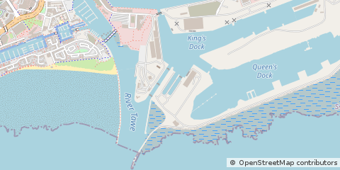 Map of Swansea