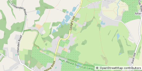 Map of Kent