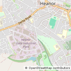 Map of Heanor, Derbyshire
