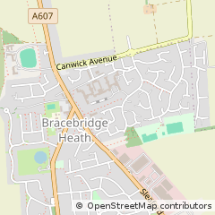 Map of Lincoln