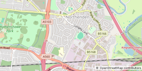 Map of Manchester