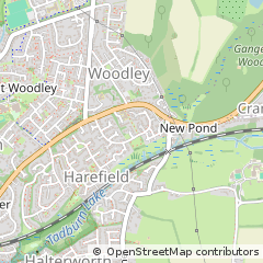 Map of Romsey, Hampshire