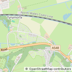 Map of Holywell