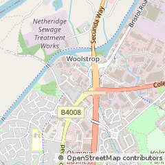 Map of London, Gloucestershire