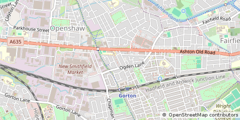 Map of Manchester