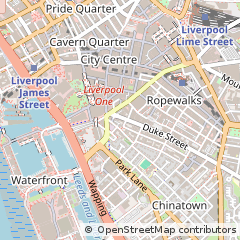 Map of Liverpool