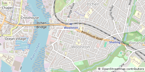 Map of Southampton
