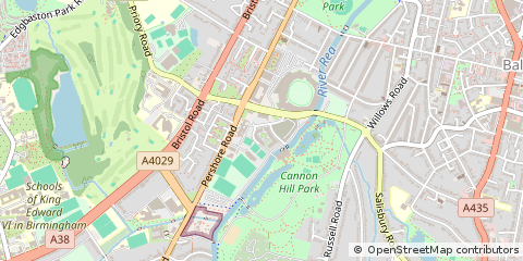 Map of Birmingham