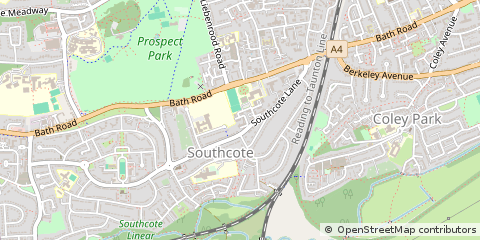 Map of Reading