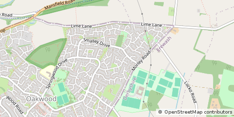 Map of Derby