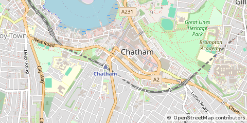 Map of Chatham