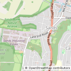 Map of High Wycombe, Buckinghamshire