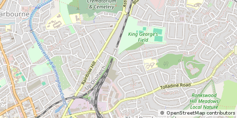 Map of Worcester