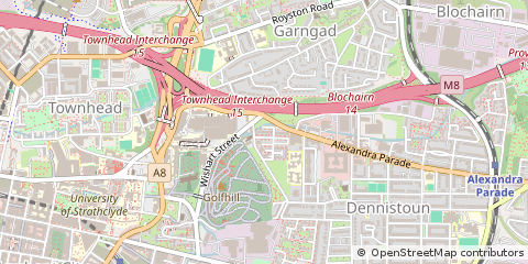 Map of Glasgow