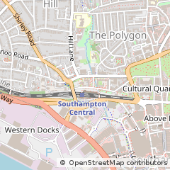 Map of Southampton