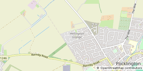 Map of York, North Yorkshire
