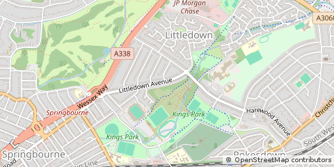 Map of Bournemouth
