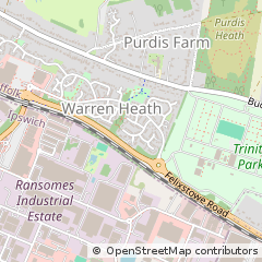 Map of Ipswich