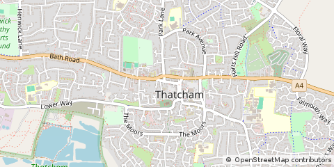 Map of Thatcham