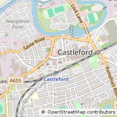 Map of West Yorkshire