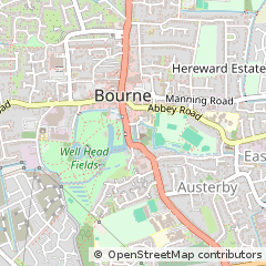 Map of Bourne