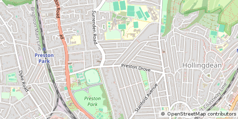 Map of Brighton