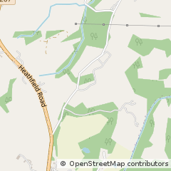 Map of Cross in Hand, East Sussex