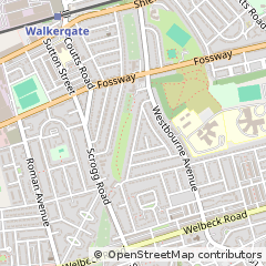 Map of Newcastle Upon Tyne