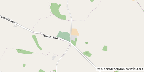 Map of Witney, Oxfordshire