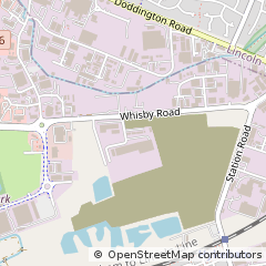 Map of Lincoln, Lincolnshire