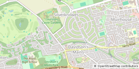 Map of Edinburgh
