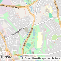 Map of Stoke-on-Trent