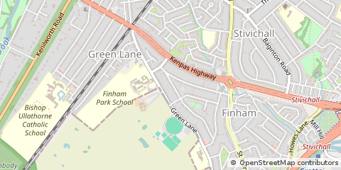 Map of Coventry