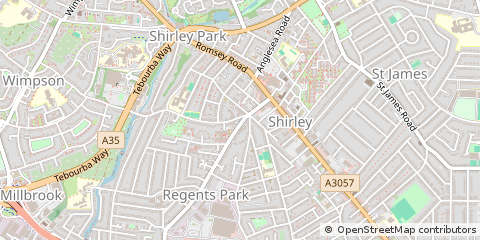 Map of Southampton