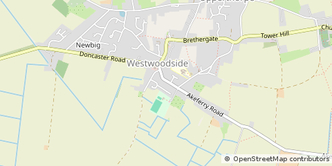 Map of Doncaster, South Yorkshire