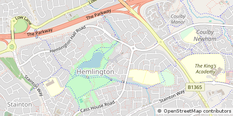 Map of Middlesbrough