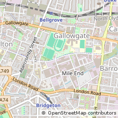 Map of Glasgow