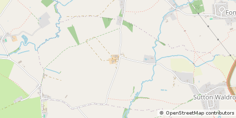 Map of Blandford Forum, Dorset