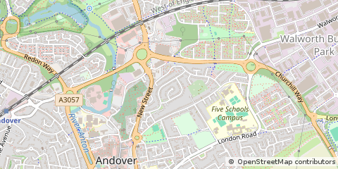 Map of Andover