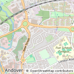 Map of Andover