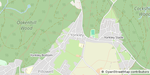 Map of Lydney, Glos