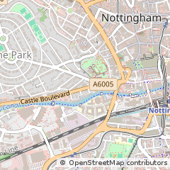 Map of Nottingham