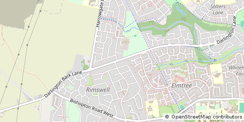 Map of Stockton-on-Tees