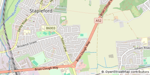 Map of Nottingham