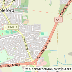 Map of Nottingham