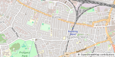 Map of Reading