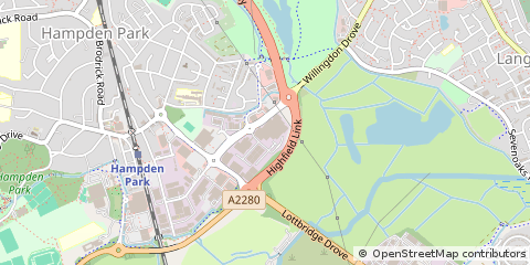 Map of Eastbourne, East Sussex