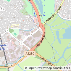 Map of Eastbourne, East Sussex
