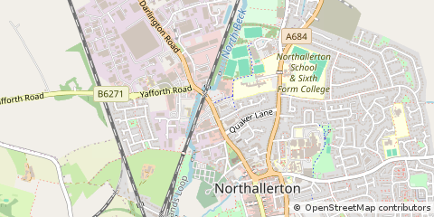 Map of North Yorkshire