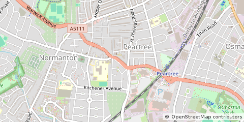 Map of Derby